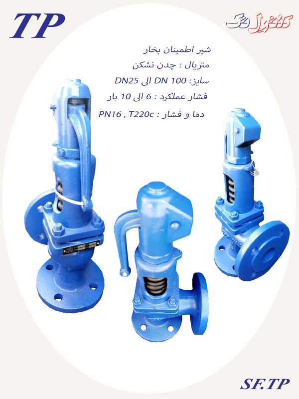 شیر اطمینان بخار